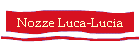 Nozze Luca-Lucia