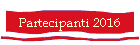 Partecipanti 2016