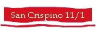 San Crispino 11/1