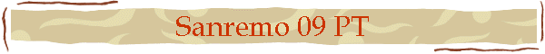 Sanremo 09 PT
